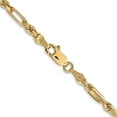 thumbnail image 4 of 14K Yellow Gold 3.0mm D/C Milano Rope Chain (24 X 3) Made In Peru mil060-24, 4 of 5