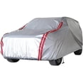 thumbnail image 1 of Car Cover All Weather 6 Layer Breathable UV Protection Waterproof Dustproof Universal Fit Full Car Covers for SUV, 1 of 7
