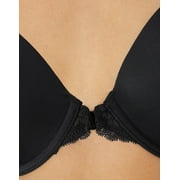 Maidenform T-Shirt Bra One Fab Fit Extra Coverage T-Back Front Closure Underwire 7112