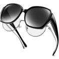 thumbnail image 1 of Gafas de sol Paukis Over Glasses TR90 negras polarizadas UV400, 1 of 7