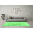 thumbnail image 3 of Ahgly Company Indoor Rectangle Abstract Emerald Green Contemporary Area Rugs, 5' x 8', 3 of 4