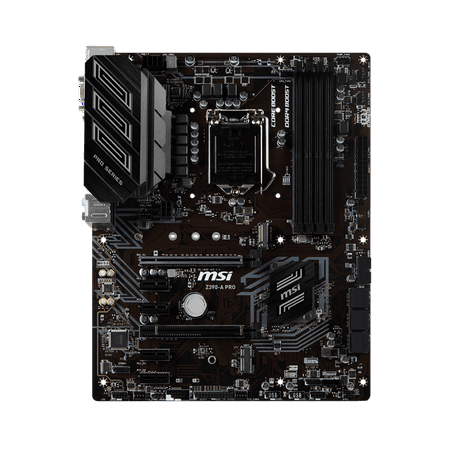 MSI Z390-A PRO Pro LGA 1151 Motherboard (Best Lga 1150 Motherboard For Gaming)