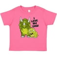 thumbnail image 3 of Inktastic I Love my Dad with Baby and Daddy Triceratops Boys or Girls Baby T-Shirt, 3 of 5