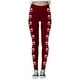 thumbnail image 3 of WILLBEST Pantalones de Yoga Con Estampado Navideño de Vidrio Para Mujer, Leggings de Entrenamiento de Levantamiento, Cintura Alta, Elásticos y Cómodos Mediana, 3 of 4