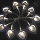 thumbnail image 5 of Matsuzay 2021 nuevo 10 luces LED de con forma de corazón, decoración para bodas, eventos, fiestas, decoración del hogar para el Día de San Iluminación y accesorios No.02 Matsuzay JJ19504-02B, 5 of 5