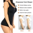 thumbnail image 4 of SHAPEVIVA Shapewear Tank Tops with Built in Bra for Women Tummy Control Camisole Underskirts Body Shaper, 4 of 6