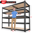 thumbnail image 3 of REIBII 3000LBS Garage Shelving Unit Heavy Duty Storage Shelves 5-Tier Metal Shelves for Pantry Industrial Shelf, 3 of 6