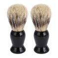thumbnail image 2 of Hombres en espuma, antideslizante de 2 pcs, aumentan la espuma de espuma con el cepillo de afeitar en espuma para barbero, 2 of 7