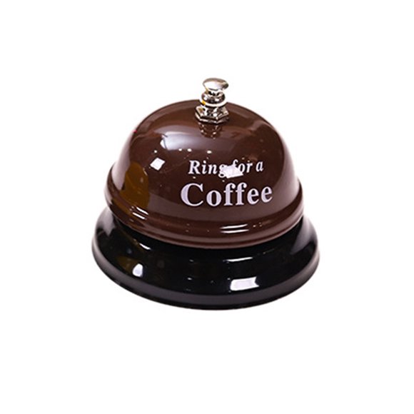 Yeacher Christmas Craft Bell, Metal Call Bell, Desk Bell Service Bell for Restaurant Customer Service, Holiday Decorations