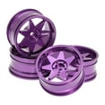 thumbnail image 2 of Bunblic 1:10 Scale RC Car Wheel Rims Xy01 Remote Control Vehicles Parts Modification High Performance Replacement RC Toys Accessories Purple, 2 of 8