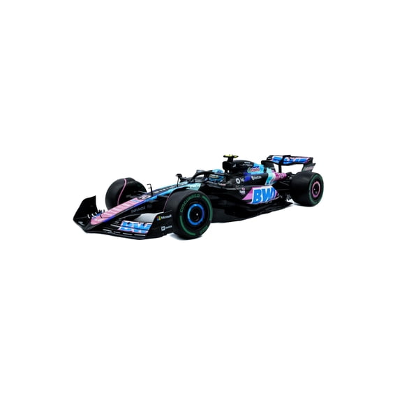 Solido 1:18 Scale Alpine F1 Team A524 Blue P.Gasly Brazilian Gp 2024 Diecast Model Car S1814003