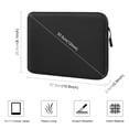 thumbnail image 2 of Laptop Sleeve for 10-16.7 inch Laptop Tablet, Resistant Neoprene Laptop Sleeve/Notebook Computer Pocket Case/Tablet Briefcase Carrying Bag with Zipper Case for Macbook HP Lenovo Asus Notebook, 2 of 9