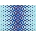 thumbnail image 1 of Ahgly Company Machine Washable Indoor Rectangle Transitional Blue Area Rugs, 3' x 5', 1 of 7