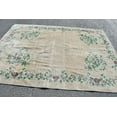 thumbnail image 3 of Large Rug, Turkish Rug, 6.6x8.8 ft,Vintage Rug, Oriental Rug,Organic Rug, Handmade Rug, Oushak Rug, Muted Rug, Salon Rug, Wool Rug, 5608, 3 of 10