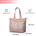 thumbnail image 4 of Pioneer Flower Floral Print Pattern Travel Tote Bags for Women Carry On,Large Weekender Bags for Women Travel,Multi Functional Duffle Bag for Work,Shopping,Sports, 4 of 5