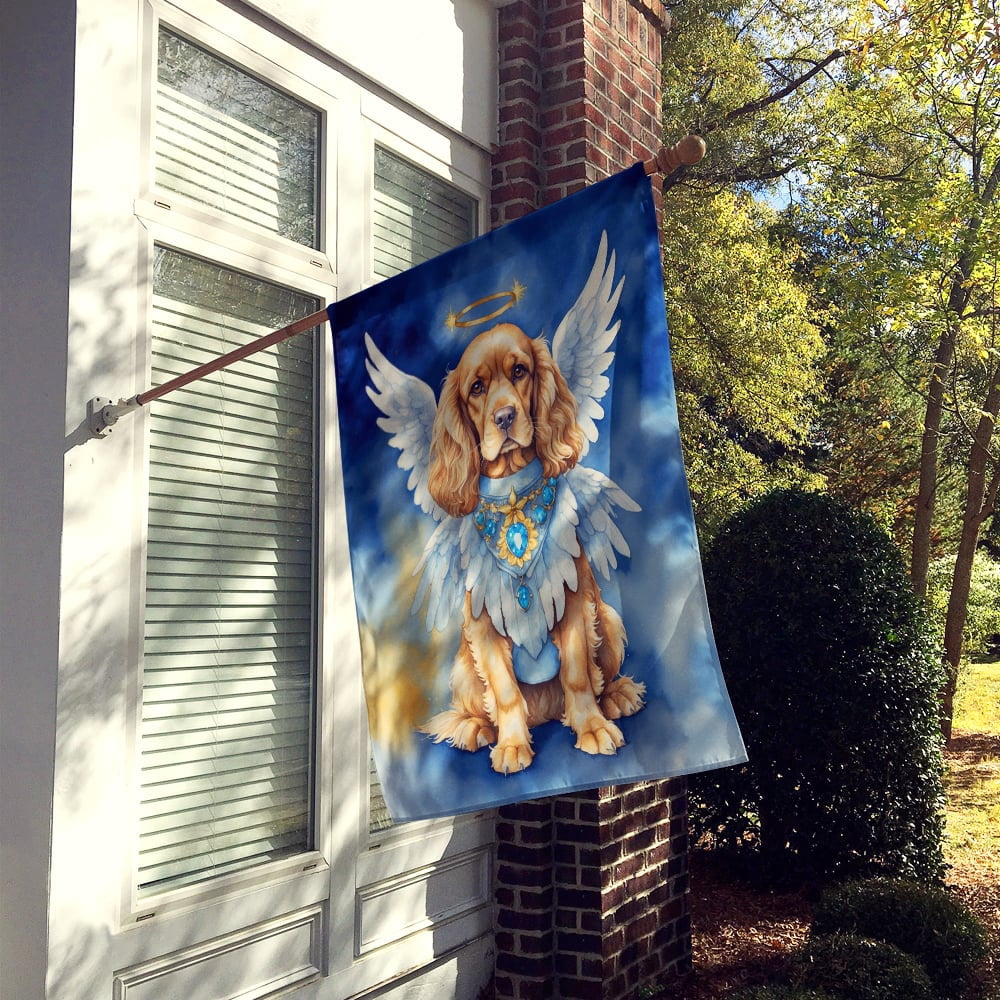 Cocker Spaniel My Angel House Flag 28 in x 40 in