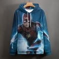 thumbnail image 4 of The Flash Mens Womens Novelty Hoodie 3D Print Pullover Hooded Long Sleeve Sweatshirts Tops Blouse with Pocket, 4 of 8