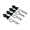 thumbnail image 5 of Hebilla fija del cuerpo de 4 piezas para 1/6 Rc Crawler Car Axial Scx6 Axi05000,1, 5 of 5