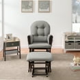Brisbane Nursery Glider & Ottoman Sets, Glider Recliner Nursery Rocking