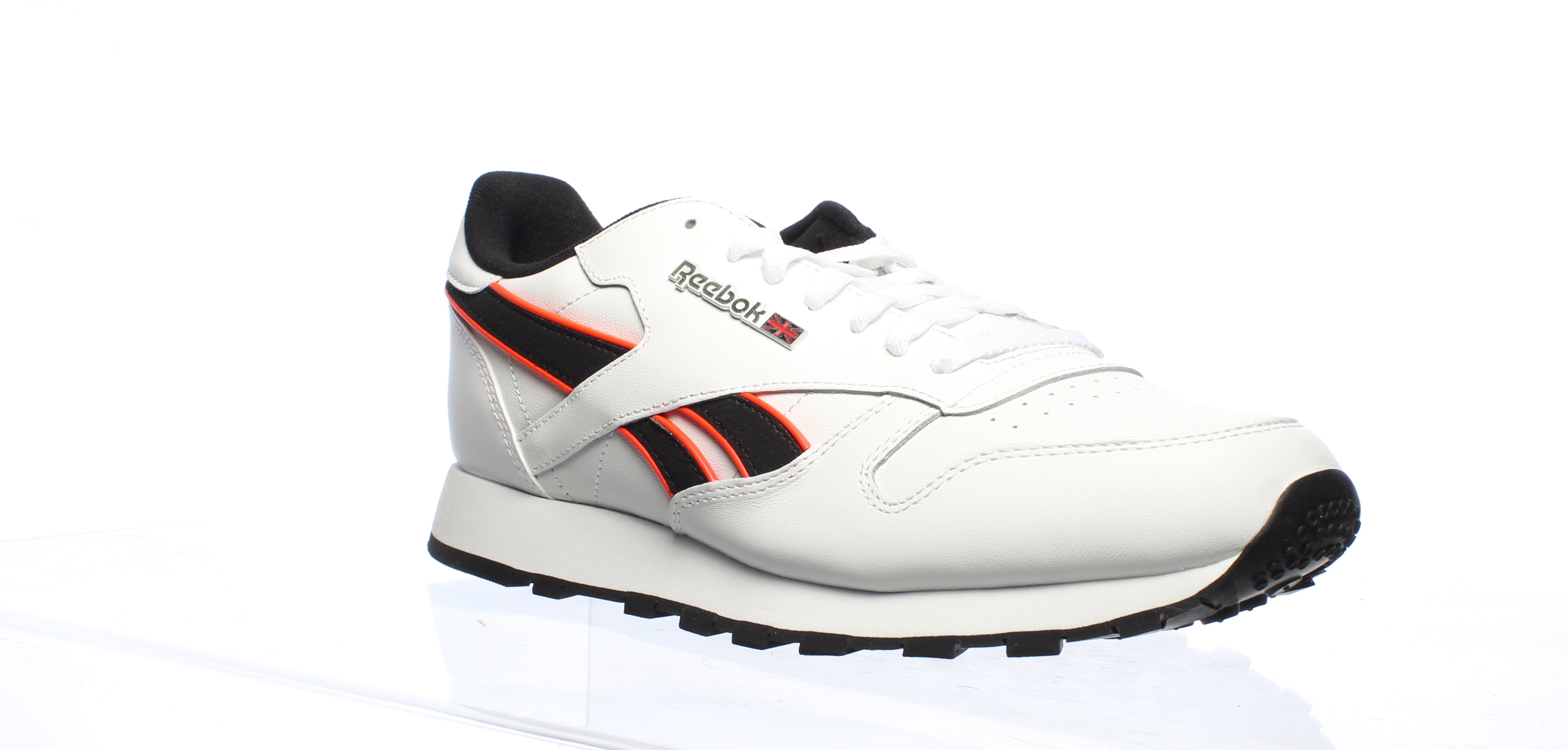Reebok Reebok Mens Classic Leather White Running Shoes Reebok Reebok Mens Classic Leather White Running Shoes