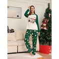 thumbnail image 5 of Pijamas a juego para Navidad 2025, conjuntos familiares de patchwork, conjunto para adultos, padre, madre, niños, ropa de dormir para bebés, pijamas, ropa para perros, 5 of 5