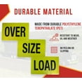 thumbnail image 3 of Magnetic Reflective Oversize Load Signs for Trucks - Professional Wide Load Warning PET Banner for Safe Hauling Trailers, Durable and Visible, Easy to Disassemble - 6Pcs 12"x60", 3 of 9