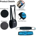 thumbnail image 2 of Harikaji Dog Sling, Dog Lift Harness Support Sling for Elderly or Disabled Dogs, Portable Hip Support Harness Assist Lift Dogs Rear for Canine Aid Dark Grey XL, 2 of 5