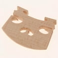 thumbnail image 3 of serony Solid Wooden Violin Bridge Musical Instrument DIY Replace 1-2, 3 of 7