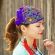 thumbnail image 3 of gorro de turbante para mujer chino flores sombrero mujeres Bandanas cabeza envoltura gorra Lino sombreros Magideal gorro de turbante para mujer, 3 of 4