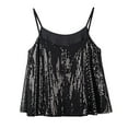 thumbnail image 6 of Lindreshi Tank Tops for Women Women's Summer Sequin Suspender Vest Sleeveless Tops, 6 of 8