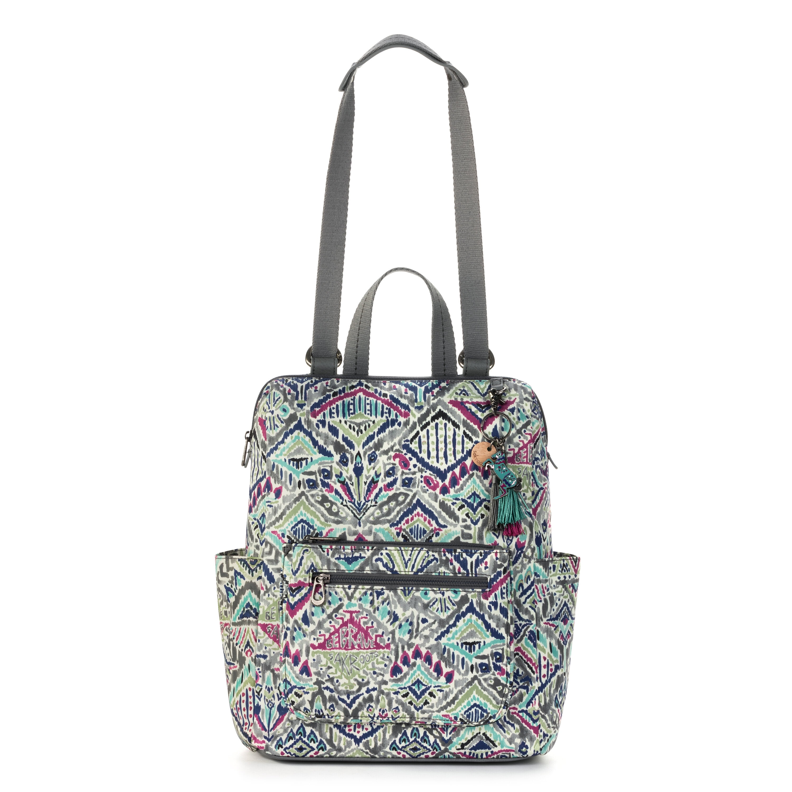 Sakroots Loyola Convertible Backpack , Repreve EcoTwill