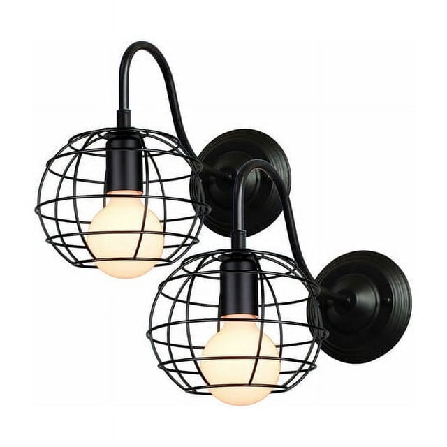 Lámparas de pared decorativas, aplique de pared LED estilo loft retro con diseño que ahorra espacio, fácil instalación para comedores y cocinas