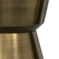 thumbnail image 6 of Simpli Home Allegra 16 inch Wide Modern Metal Side Table in Antique Brass Iron, Assembled, 6 of 9