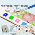 thumbnail image 4 of Libro De Pintura Con Acuarelas Para Niños De 4 A 8 Años Libro De Bolsillo De Pintura Con Acuarelas Manualidades Para Niños Pequeños Actividades Para Viajar Pintar Con Agua Set De Libros Para Colorea, 4 of 7