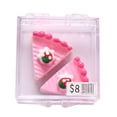 thumbnail image 1 of Dollhouse Mini Cake Box, Case de postres en miniatura, 1:12 Modelo de juego de simulación de vida de simulación, mini pastel de comida para niños decoración de juguetes Estilo D, 1 of 7