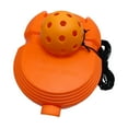 thumbnail image 3 of Pelota de tenis de entrenamiento individual con cuerda elástica y asa. Reboteador de tenis. naranja, 3 of 9