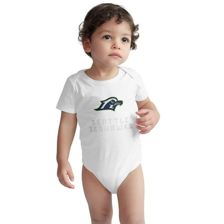 

Seattle_Seahawks Unisex Baby Short Sleeve Jumpsuit Newborn One Piece Suit Boys And Girls Round Neck Bodysuit