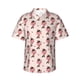 thumbnail image 1 of Balery Dachshund Dog Heart Camisas hawaianas de manga corta para hombre, camisas playeras de corte holgado, camisas de vacaciones con botones,Small, 1 of 7