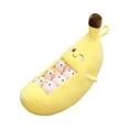 thumbnail image 2 of Muñeco de aperitivos de peluche, muñeco de Animal extraíble, novedad, decoración para habitación de niños, muñeco de peluche acurrucado para regalos, banana, 2 of 8