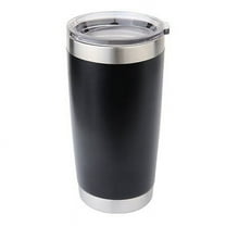 20oz Black Stainless Steel Double Wall Vacuum Tumbler