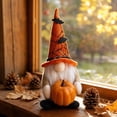 thumbnail image 4 of Halloween Gnome Figurine Decoration Spooky Gnome Ornament Holiday Decor Resin Statue Tabletop Mantel Shelf Party Display Indoor Home Accent Collectible Festive Ornament Gift, 4 of 5