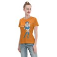 thumbnail image 4 of T-Shirt Basique à Manches Courtes pour Femmes Sailor Moon Mizuno Ami, 4 of 6