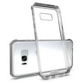 thumbnail image 2 of Samsung Galaxy S8 Plus Full Body Hybrid TPU Transparent Case Cover, 2 of 4