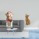 thumbnail image 2 of Estatua de Gato de , Figura Decorativa de Resina, Adorno Coleccionable para año Nuevo, Entrada, Estantería, Sala de Estar, Dormitorio, Escul, 2 of 8