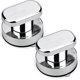 thumbnail image 1 of 2pcs Suction Cup Door Handle Bay Window Suction Cup Strong Suction Cup Pull Handles for Bathroom Glass Cupboard Drawer Door Handle, 1 of 5
