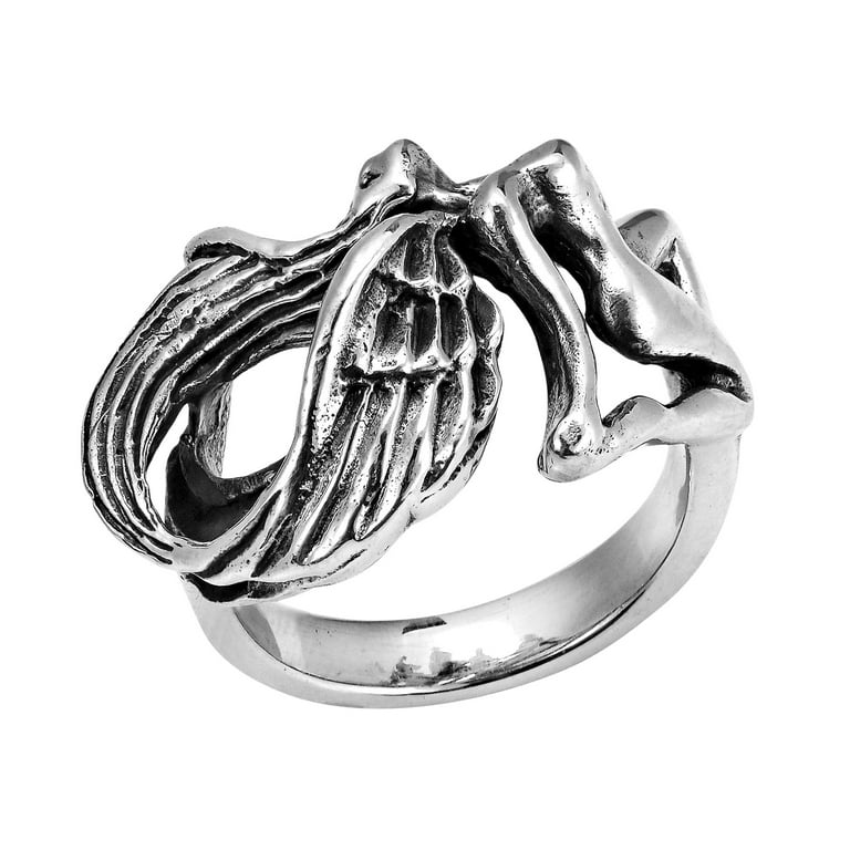 925 silver shop biker rings