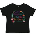 thumbnail image 3 of Inktastic She is Fierce Funny Shakespeare Quote Girls Baby T-Shirt, 3 of 5