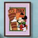 thumbnail image 1 of Cuadros Decorativos Kit de pintura por números DIY dibujos animados Italia arte al óleo imagen artesanía decoración del hogar (H1123) Wdftyju embutido en tela, 1 of 9