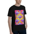 thumbnail image 2 of Bingfone Magic Mushrooms Men'S Loose Fit Short-Sleeve Pocket T-Shirt, 2 of 7