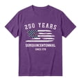 thumbnail image 3 of Rvusndi 250th Anniversary Usa Shirt Boys Girls Crewneck Pullover Summer Tops T Shirts Casual Graphic Tees Short Sleeve 4th of July Shirts for Kids Everyday Wear, 3 of 5